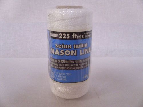 1 - 225 ft #18 seine twine white mason line #nst1814 for sale