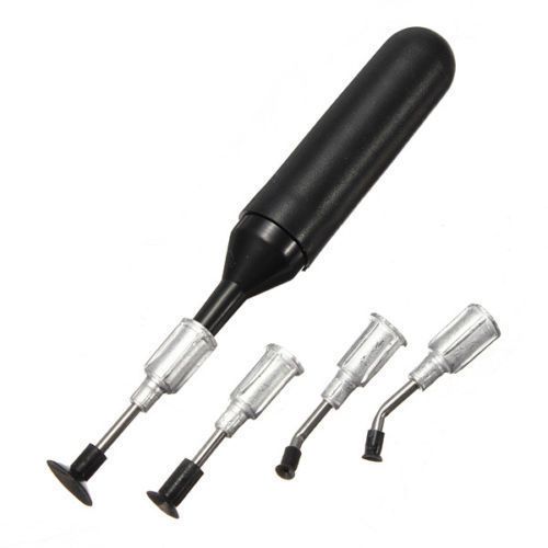 4 Suction Headers SMD IC Vacuum Sucking Pen Picker Pick Hand Tool for MT-668 New