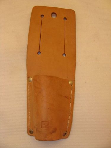 LEATHER TOOL POUCH BULL PIN HOLDER ??? USED AS IS FREE SHIPPING IN USA
