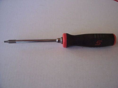 New snap on t8 torx screwdriver with instinct grip handle for sale