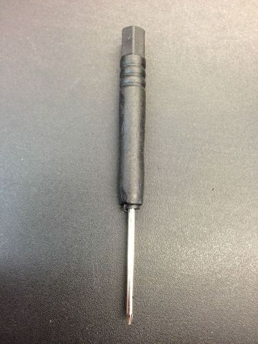 5 X Torx screwdriver T4, black handle, silver tip, 2.0mm for smartphone