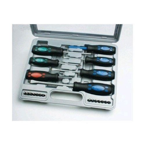Professional screwdriver set bit set kit 21 pcs mannesmann germany tool set box