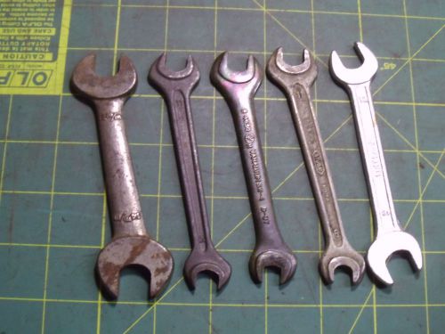 METRIC WRENCH SET 5 PIECE OPEN END SIZES 14,13,12,11,10,9,8 #51929