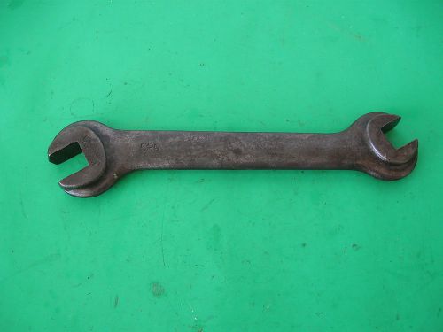 vtg heavy duty Williams #539 7/8 X 3/4 open end engineers construction wrench