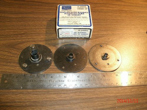Craftsman - sears - template guide bushings - part #9-24055 for sale
