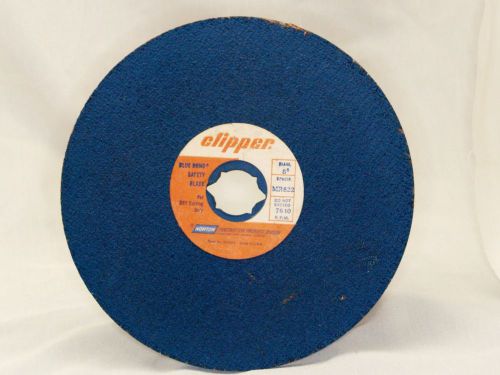 Norton mr822 clipper blue bond safety blade  8&#034; dia. x 1/4&#034; thick  dry cutting for sale