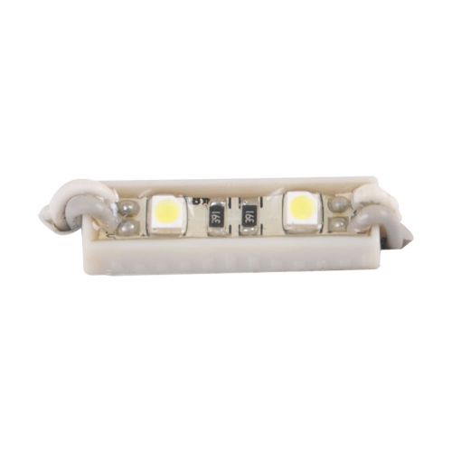 100 pcs/lot  smd 3528 waterproof led module (2 leds, white light, l26 x w7mm) for sale