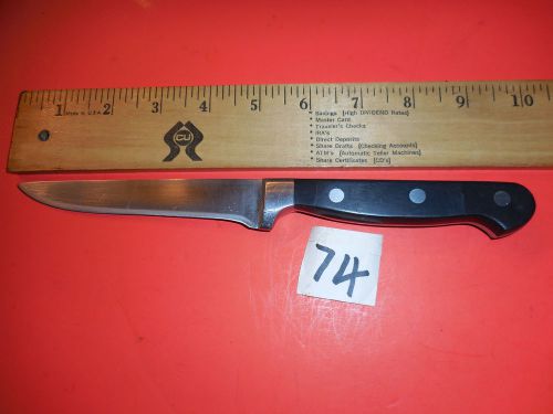 vintage forged 5&#034; boning or utility knife #74