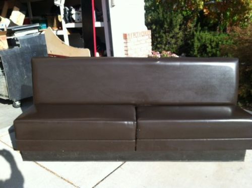 Settee/Restaurant/Booth Seating Bench/ Price Includes Total of about 18 Feet