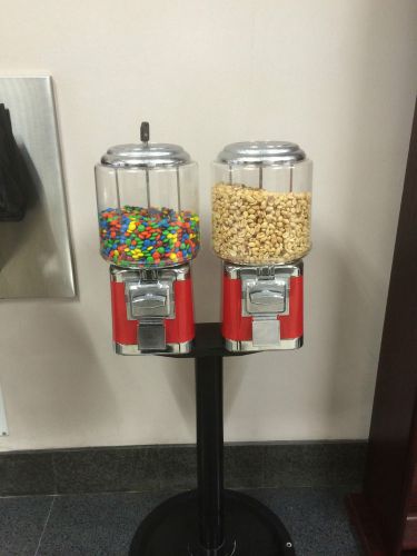Double Head Bulk Gumball Candy Machine 8 available, delivered in McAllen, Texas