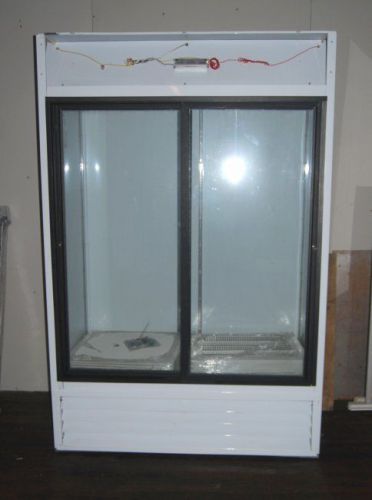 New beverage air double glass door merchandiser! for sale