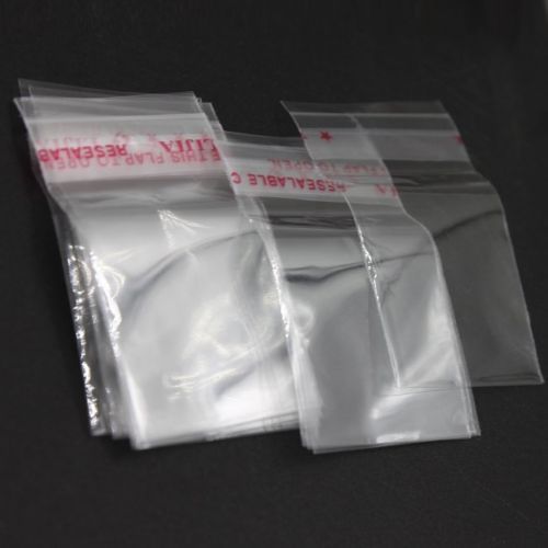 1000x Self Resealable Plastic Grip Seal Bag 3*5cm