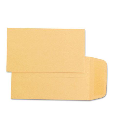 Kraft Coin &amp; Small Parts Envelope, Side Seam, #1, Brown Kraft, 500/Box