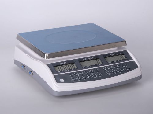 60 lb heavy duty dual counting scale rs-232 port for sale