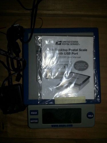USPS Postal &amp; Parcel Digital Scale w USB port, 10lb Capacity (Weight), Used
