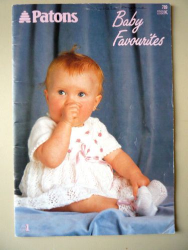 PATONS 789 -BABY FAVOURITES - 43 pages, 11 patterns, beautiful designs