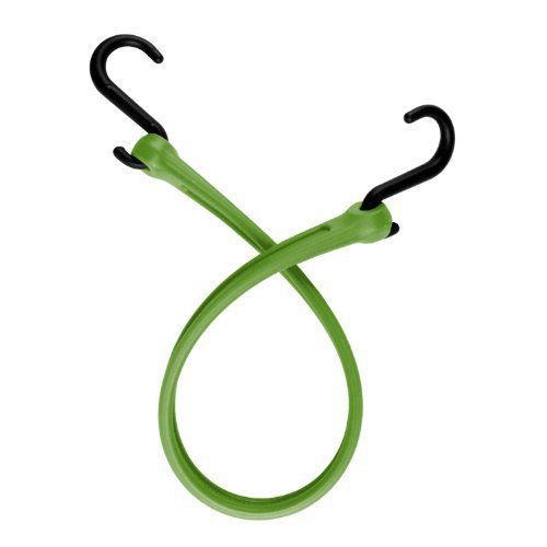 New the perfect bungee 19-inch easy stretch strap with nylon s-hooks  jd green for sale