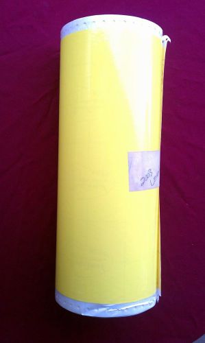14&#034; x 150&#039; full roll lemon yellow 5+ yr graphic vinyl sign banner craft film for sale
