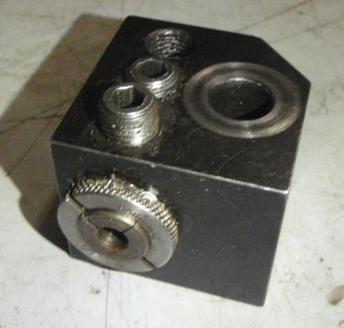 Hardinge tool holder cc-21-3/4_ cc21 _with 1/2 bushing cnc turret block lathe for sale