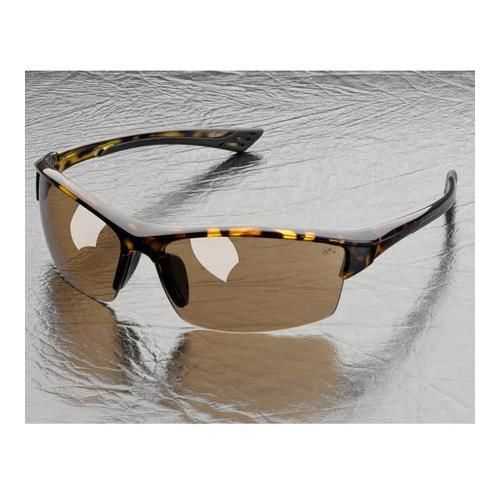 Elvex sonoma polycarbonate lens with light gold mirror, tortoise frame, brown for sale
