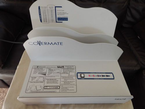 BIND IT COVER-MATE Thermal Binding System Nice Working Perfect FREE SHIP!