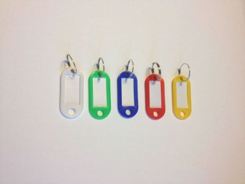 5 key tags plastic available five colors any color combination