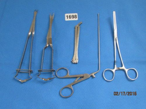 Surgical Instrument LOT Pilling Karl Storz Codman NEURO ORTHO BONE ENT VET 1698