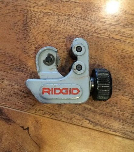 Ridgid Model 101 Close Quarters Tubing Pipe Cutter - 1/4&#034; to 1 1/8&#034;