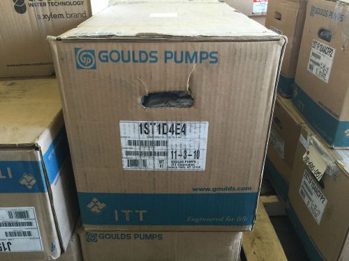 GOULDS 1ST1D4E4 NPE SERIES END SUCTION 316L STAINLESS STEEL CENTRIFUGAL PUMP