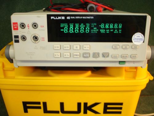 Fluke 45  Dual Display Multimeter with IEEE interface (option 5) and 01 battery