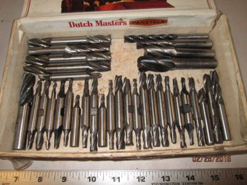 MACHINIST LATHE MILL Machinist Lot of End Mill Cutters for Milling Machine r