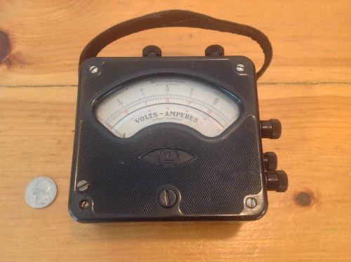 Vintage Westinghouse portable voltage/current meter
