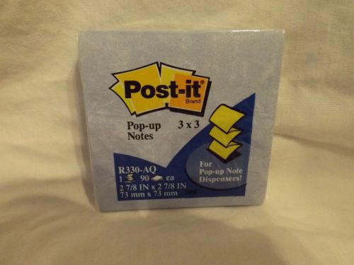 New 3M Post-it R330-AQ Sticky Notes 3&#034; x 3&#034; Qty 90 Sheets Light Purple Color USA