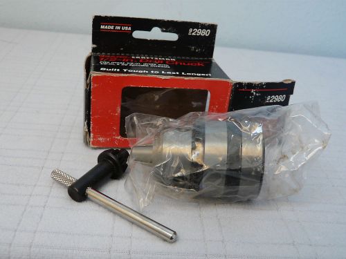 Vintage Sears Craftsman Drill Chuck New in Box with Key 1/2 inch x 20