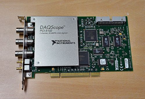 National Instruments DAQ Scope Card PCI-5102 free ship