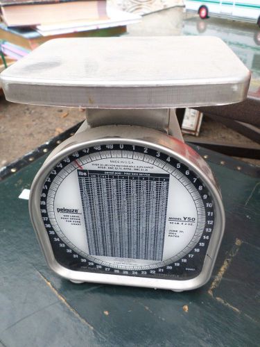 Pelouze Scale Y50 Mechanical Postal and Shipping Scale