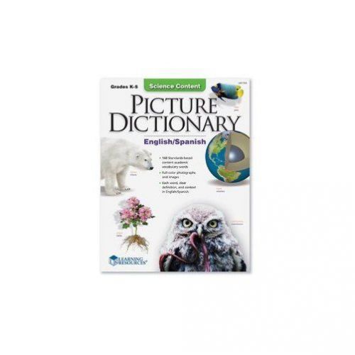 Learning Resources Science Content Picture Dictionary, Grades K-5 (English/Spani