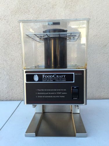 Bunn LPG Stainless Single Hopper Portion Control Coffee Grinder