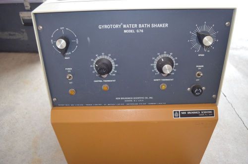 New Brunswick Gyrotory Water Bath Shaker G76 G-76
