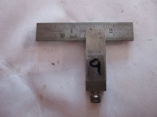 Craftsman Die makers toolmakers square 1.5&#034; base 2.5&#034; hardened blade WOW!  id.9