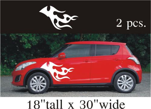 2X Four Wheeler Sets of 2 pcs. Car Truck Vinyl Sticker Decal Decor Art -1870