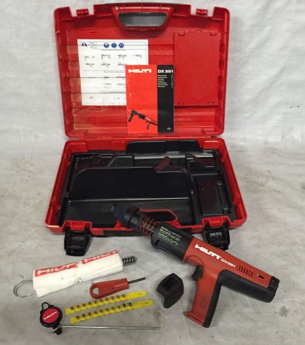 **NICE* * HILTI DX351, DX 351  Powder-Actuated Tool with CASE