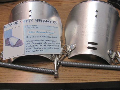 Ellwood safety metatarsal guards #801 for sale
