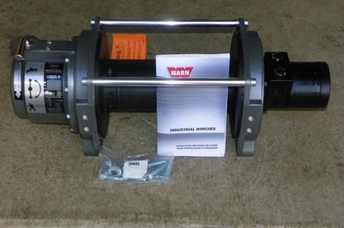 New WARN Series 9 Hydraulic Winch 9,000 lb, Use 3/8 in Wire Industrial FAST SHIP