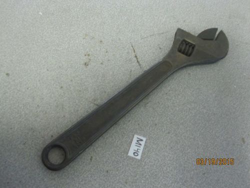 Ampco 10&#034; W-72 Adjustable Wrench Non Sparking