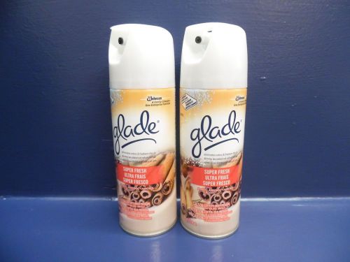 2 Pack Glade SUPER FRESH Scent Spray Aerosol 94782 13.8 Oz Each