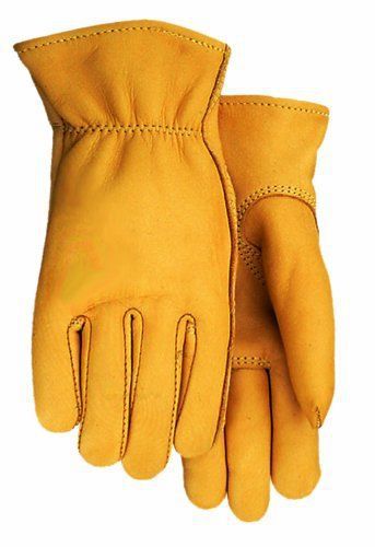 Midwest Gloves and Gear Quality Glove 950M  Top Grain Elk Glove  Medium