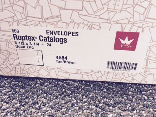 Ropetex Catalog Envelopes 5 1/2 x 8 1/4 Tan