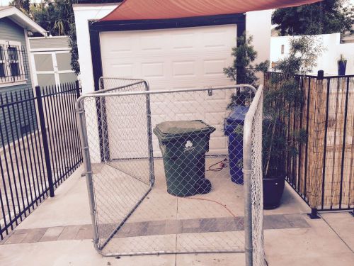 4 Panels - Temporary Construction Fence Chain Link