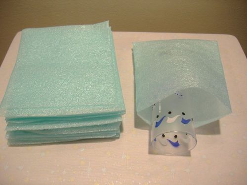 dish pack foam pouches, small 6-1/4x8 inches, lot of 12 reusuable pack or ship